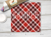 Tartan Plaid Patterned Adhesive Vinyl 454